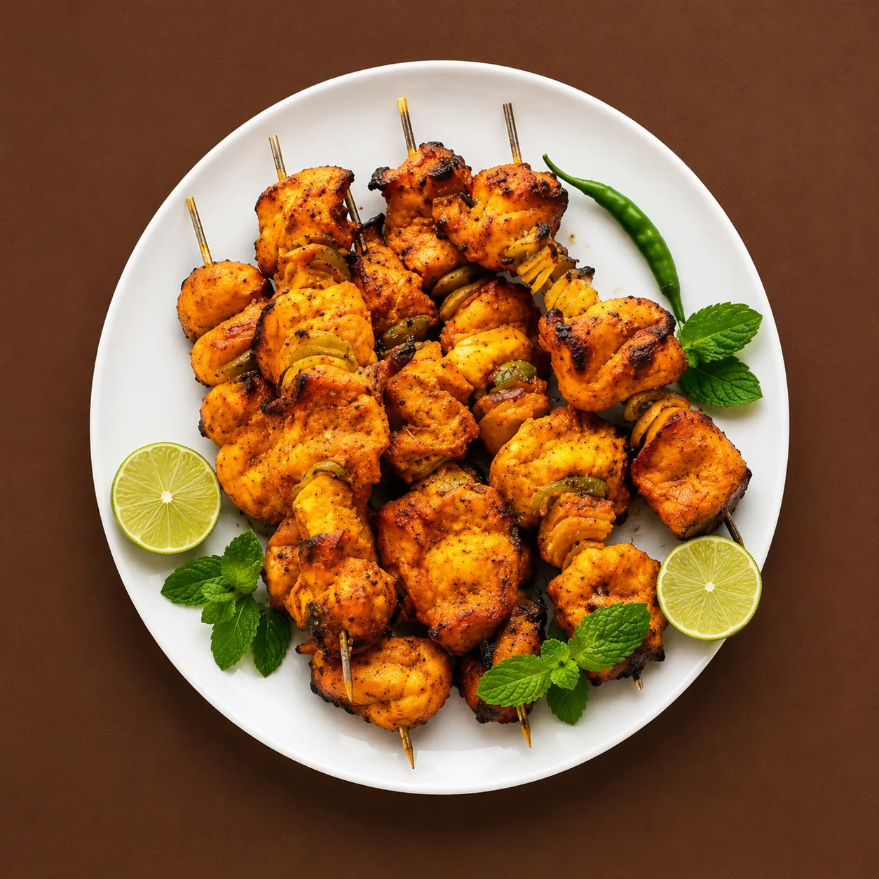 Chicken Tikka at New Delhi Indian Restaurant in Saskatoon